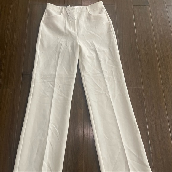 Zara Pants & Jumpsuits Zara Blogger White Full Length Trousers